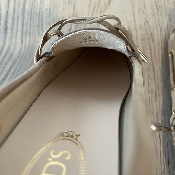 Tod’s Camel Suede Driving Moc Loafers – Size 38 (Women’s) - Picture 5 of 7